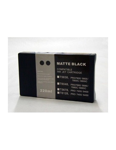 Tinta Negra Mate compatible para Epson Stylus Pro 7400 7450 7800 7880 9400 9450 9800 9880