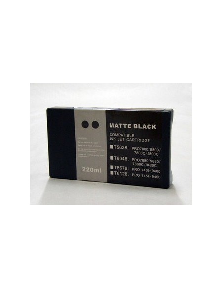 Tinta Negra Mate compatible para Epson Stylus Pro 7400 7450 7800 7880 9400 9450 9800 9880