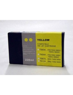 Tinta AMARILLO compatible para Epson Stylus Pro 7400 7450 7800 7880 9400 9450 9800 9880