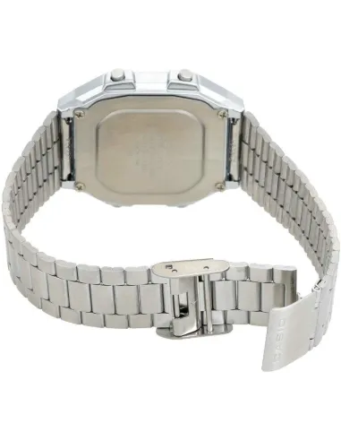 reloj Casio clásico A178WA-1 plateado