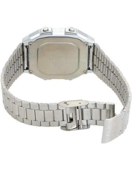 reloj Casio clásico A178WA-1 plateado