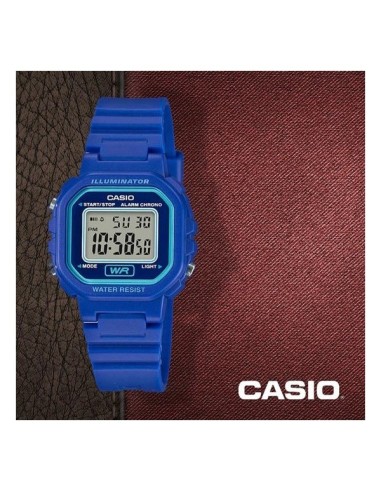 Reloj digital CASIO  LA-20WH-2AE correa azul UNISEX