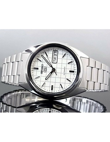 Reloj hombre automático Seiko SNXF05K1 Seiko 5 clásico acero 21 joyas