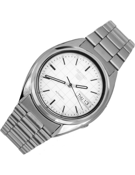 Reloj hombre automático Seiko SNXF05K1 Seiko 5 clásico acero 21 joyas