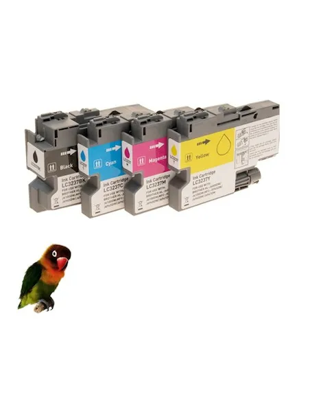Tinta para Brother LC3237 HL-J6000 HL-J6100 MFC-J5945 MFC-J6945 MFC-J6947 COMPATIBLE NEGRO