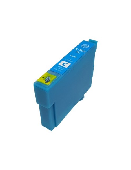 Tinta CIAN compatible para Epson 502XL 502 XP-5100 XP-5105 XP-5115 WF-2800 WF-2860 WF-2865