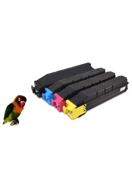 4 Toner compatibles para Kyocera TASKalfa 406 ci TK-5215
