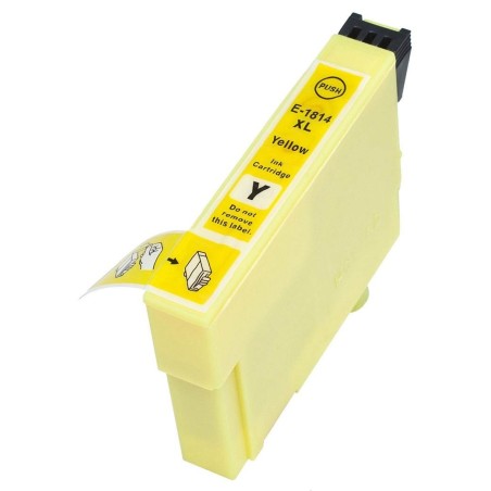 Cartucho amarillo compatible Epson T1814 18XL