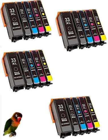 T3351/T3361/2/3/4 PACK 5 cartuchos compatibles Epson Xpression XP 530 XP 630 XP 635 XP 830