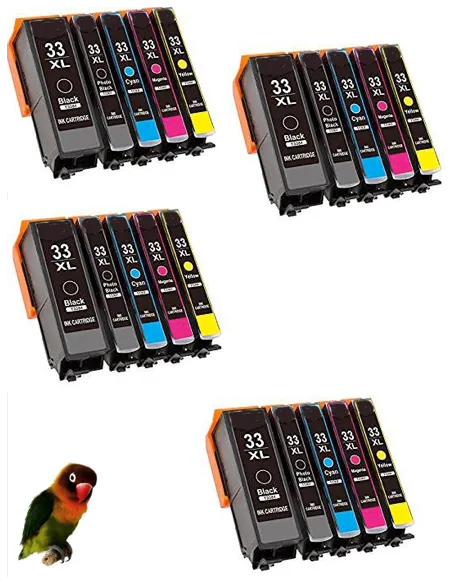 T3351/T3361/2/3/4 PACK 5 cartuchos compatibles Epson Xpression XP 530 XP 630 XP 635 XP 830