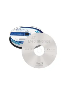 MR507 Mediarange Blu-Ray DL 50 Gb 6x tarrina 10