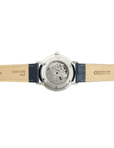 Reloj Automático Hombre Orient Sunray RA-AC0E04L correa cuero