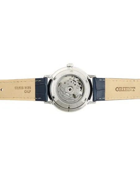 Reloj Automático Hombre Orient Sunray RA-AC0E04L correa cuero