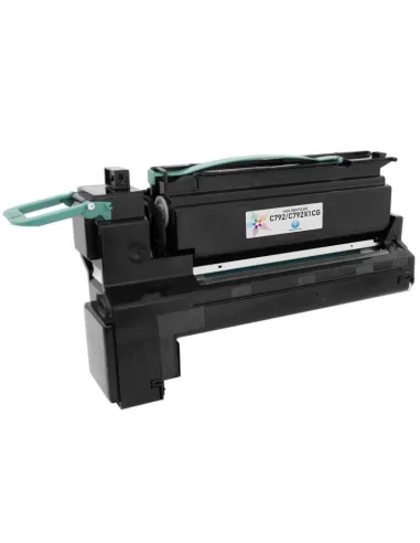Toner CIAN compatible con Lexmark C792 X792