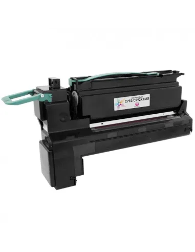 Toner MAGENTA compatible con Lexmark C792 X792