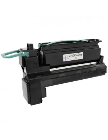 Toner AMARILLO compatible con Lexmark C792 X792