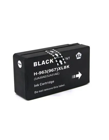 Cartucho Negro compatible con HP 963XL OfficeJet Pro 9010 9012  9020  9022