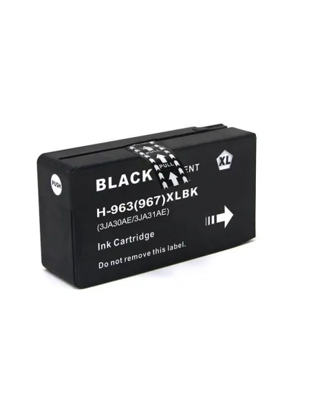 Cartucho Negro compatible con HP 963XL OfficeJet Pro 9010 9012  9020  9022