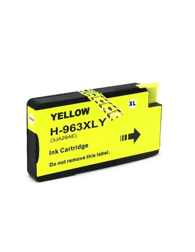 Cartucho AMARILLO compatible con HP 963XL OfficeJet Pro 9010 9012  9020  9022