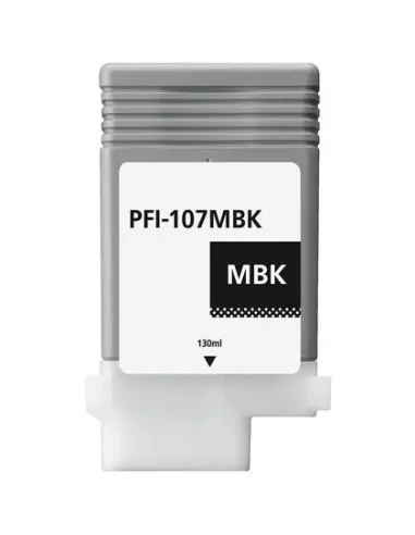Cartucho de tinta compatible negro mate PFI-107MBK Canon IPF680, 685, 780, 785, 770, 670