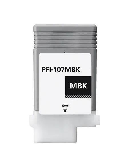 Cartucho de tinta compatible negro mate PFI-107MBK Canon IPF680, 685, 780, 785, 770, 670