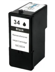 Cartucho Negro compatible Lexmark 34 xl alta capacidad