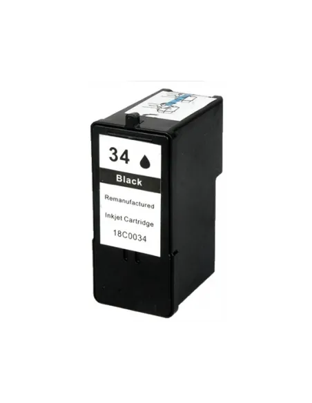 Cartucho Negro compatible Lexmark 34 xl alta capacidad