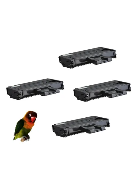 4 Toner compatible para Ricoh SP-277 SP277NWX SP277SNWX SP 277SFNWX - SP277HE