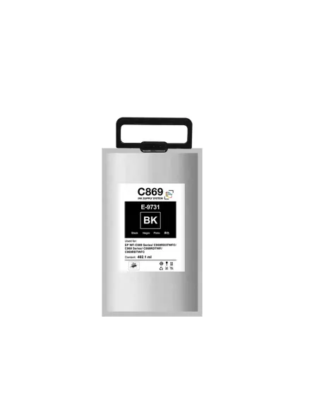 Cartucho tinta Negro T9731 compatible con Epson WorkForce Pro WF-C860 WF-C869