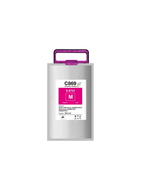 Cartucho tinta MAGENTA T9733 compatible con Epson WorkForce Pro WF-C860 WF-C869