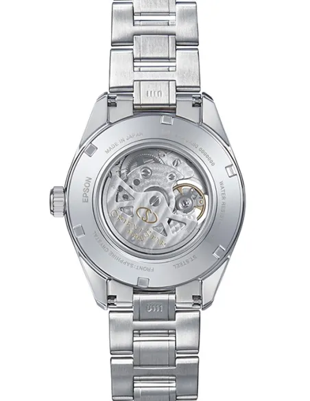 Reloj Automático Hombre Orient Star RE-AV0004N correa acero cristal zafiro