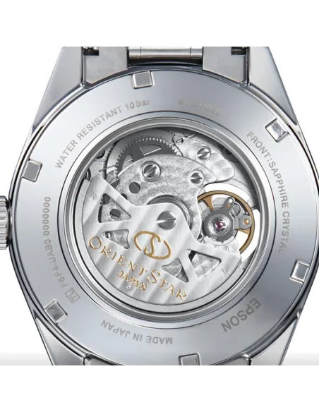 Reloj Automático Hombre Orient Star RE-AV0004N correa acero cristal zafiro