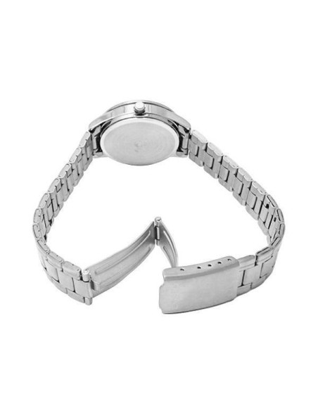 Reloj Casio Analogico Para Mujer Ltp-v005d-7bu correa de acero inoxidable