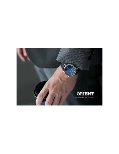 Reloj Automático Hombre Orient Sunray RA-AC0E04L correa cuero
