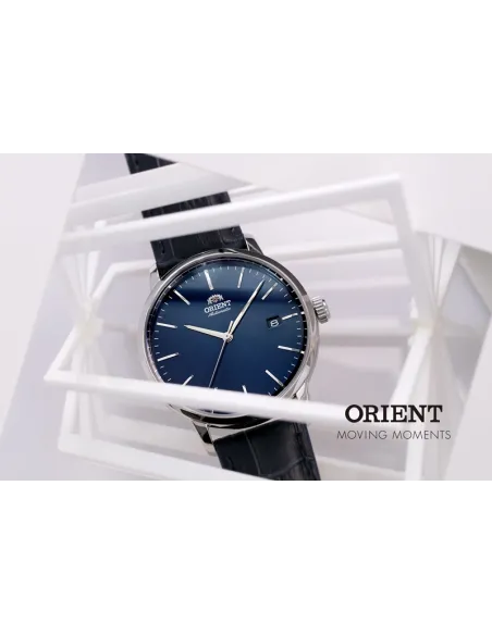 Reloj Automático Hombre Orient Sunray RA-AC0E04L correa cuero