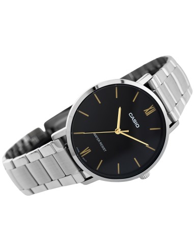Reloj análogico de cuarzo Casio MTP-VT01D-1B 46 x 40 x 8.2 mm