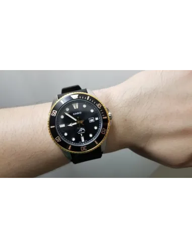 Reloj Hombre Buceo Casio MDV-106G-1A MARLIN DURO correa goma