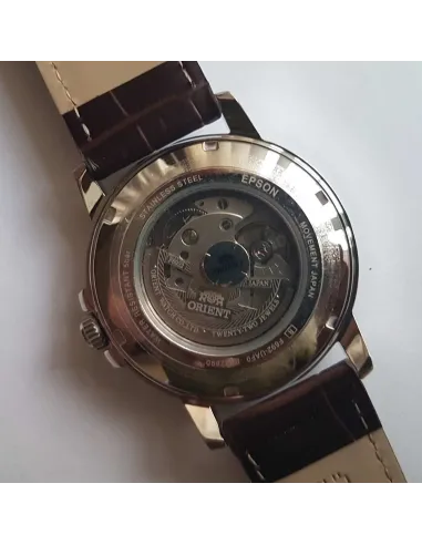 Reloj Automático Hombre Orient Commuter RA-AA0C06E correa cuero