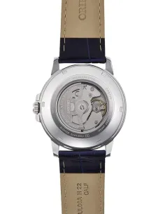 Reloj Automático Hombre Orient Commuter RA-AA0C05L dial azul correa cuero 2