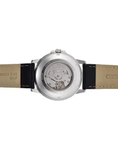 Reloj Automático Hombre Orient Commuter RA-AA0C04B dial negro correa cuero 2