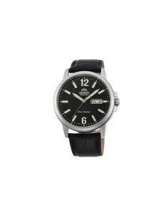 Reloj Automático Hombre Orient Commuter RA-AA0C04B dial negro correa cuero