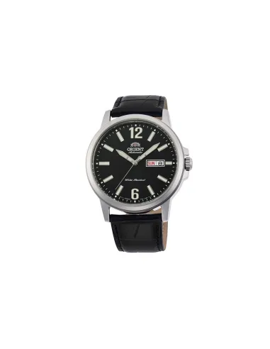 Reloj Automático Hombre Orient Commuter RA-AA0C04B dial negro correa cuero