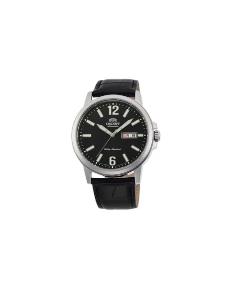 Reloj Automático Hombre Orient Commuter RA-AA0C04B dial negro correa cuero