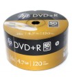 Tarrina DVD + R 16x 4,7GB 50 UDS - HP