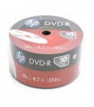 DVD-R 16X HP BOBINA 50 UDS 4.7GB de Capacidad Excelente calidad