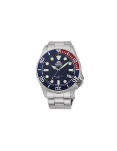 Reloj Automático Hombre Buceo Orient RA-AC0K03L "pepsi" 43.4mm correa acero