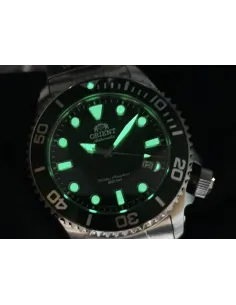 Reloj Automático Hombre Buceo Orient RA-AC0K03L "pepsi" 43.4mm correa acero 2