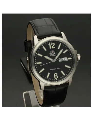 Reloj Automático Hombre Orient Commuter RA-AA0C04B dial negro correa cuero