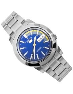 Reloj Automático Hombre Seiko 5 SNKK27K1 dial azul correa acero 2