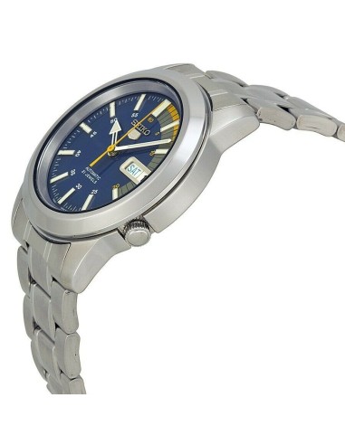 Reloj Automático Hombre Seiko 5 SNKK27K1 dial azul correa acero